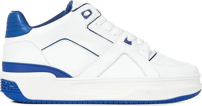 Just Don Contrast Trim Lace-Up Sneakers