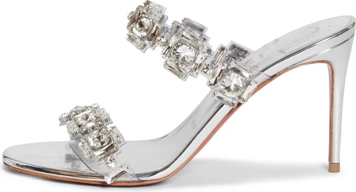 Just Jewel Crystal Embellished Stiletto Sandal - Image 3