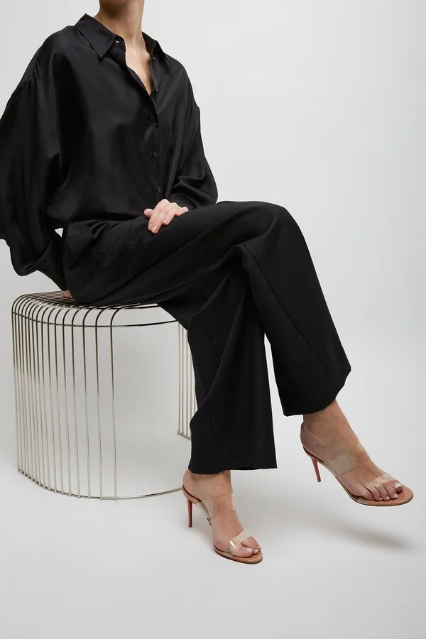 Just Nothing 85 beige mules - Image 2