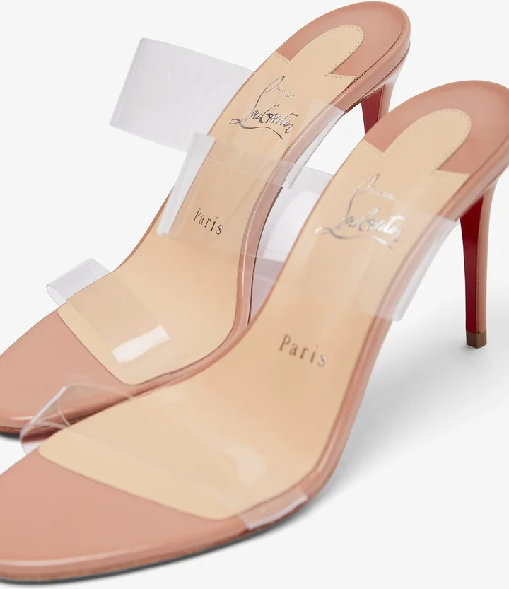 Just Nothing 85 beige mules - Image 4