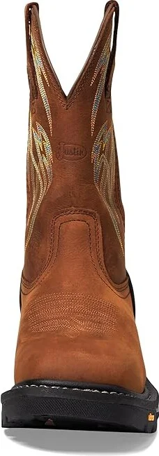 Justin Frontline HiViz Men's Shoes Walnut Brown : 8.5 D - Medium - Image 2