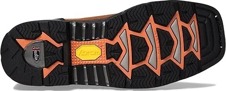 Justin Frontline HiViz Men's Shoes Walnut Brown : 8.5 D - Medium - Image 3