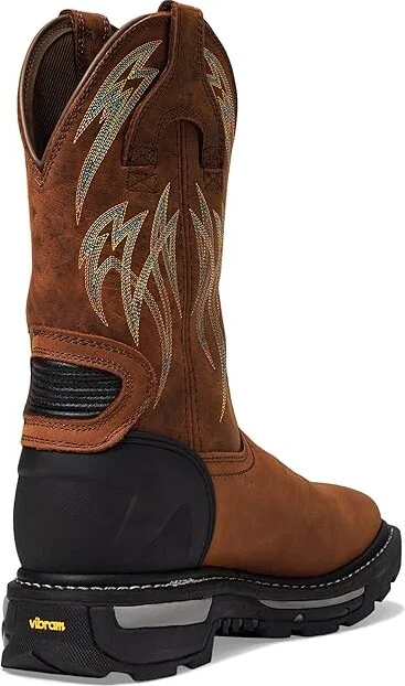 Justin Frontline HiViz Men's Shoes Walnut Brown : 8.5 D - Medium - Image 4