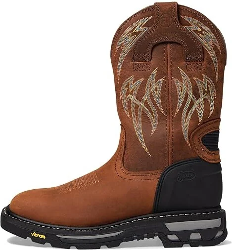 Justin Frontline HiViz Men's Shoes Walnut Brown : 8.5 D - Medium - Image 6