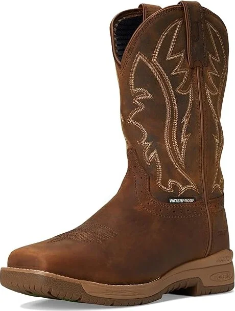 Justin Nitread Commander Boot Men's Hiking Boots Taupe : 14 D - Medium, Leather - Image 5