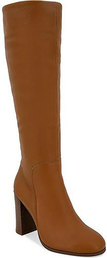 Justin Womens Zipper Knee-High Boots
