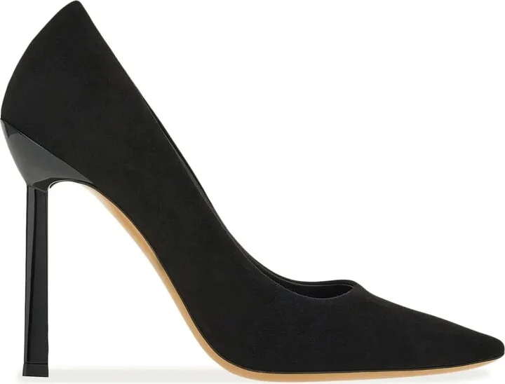 Justina 110mm suede pumps