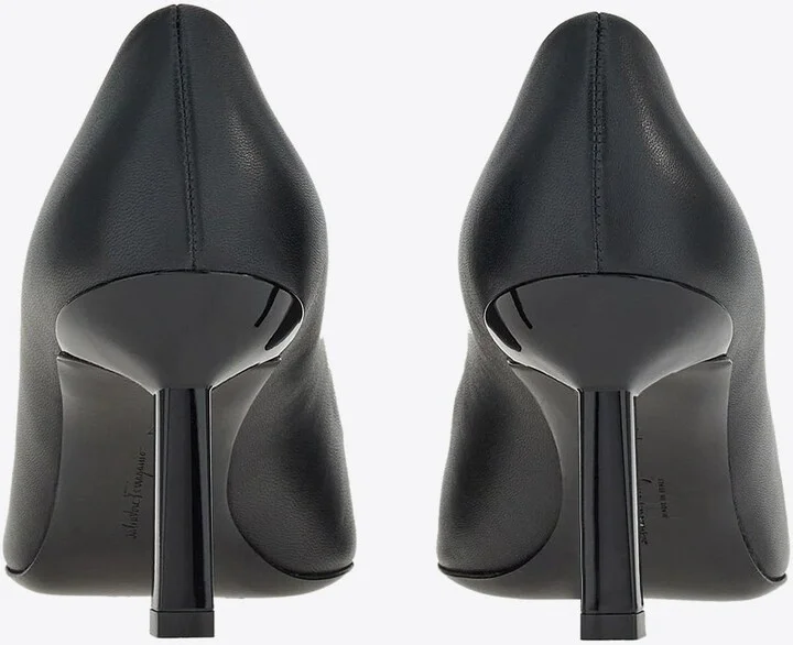 Justina 70 Nappa Leather Pumps - Image 3
