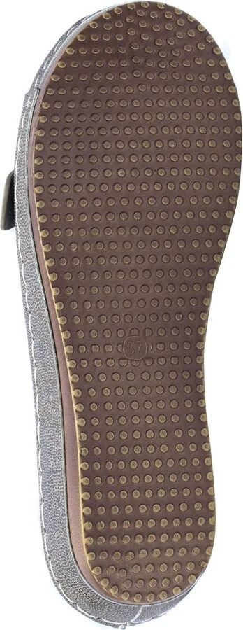 Justina Buckle Wedge Sandal - Image 10