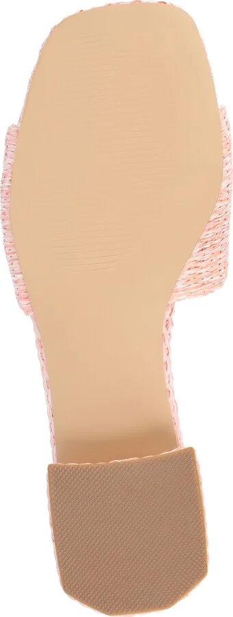 Justina Embellished Raffia Slide Sandal - Image 6