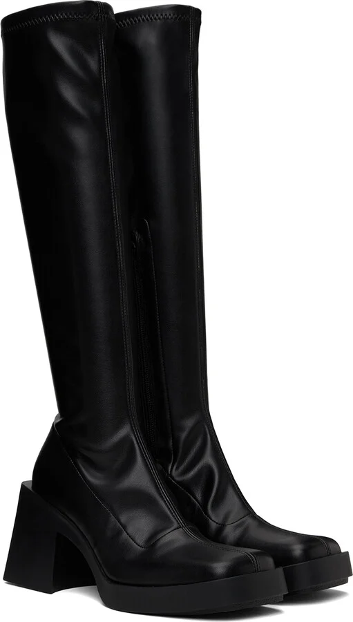 Justine Clenquet Black Chloë Boots - Image 4