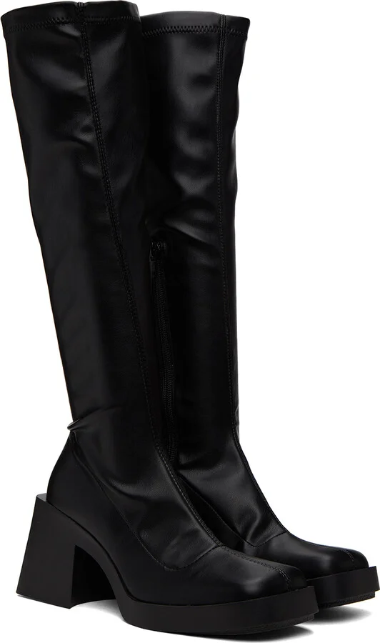 Justine Clenquet Black Chloë Boots - Image 4