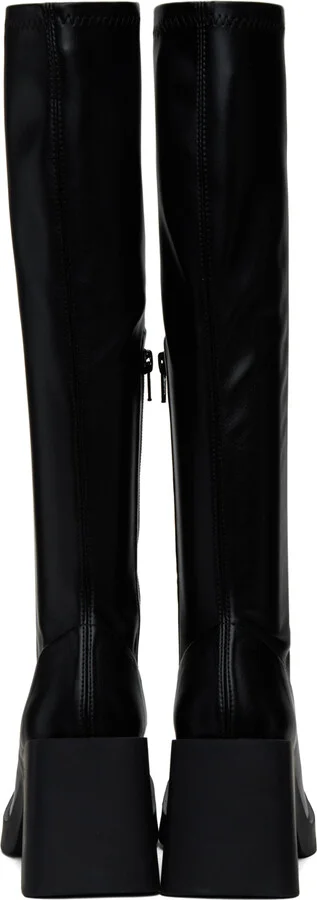 Justine Clenquet Black Chloe High Boots - Image 2