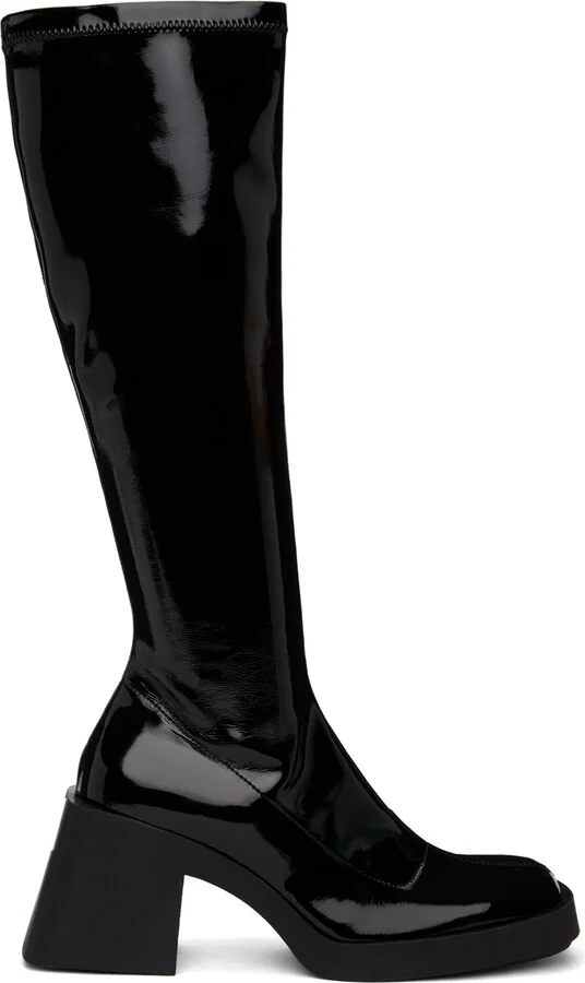 Justine Clenquet Black Chloë High Boots