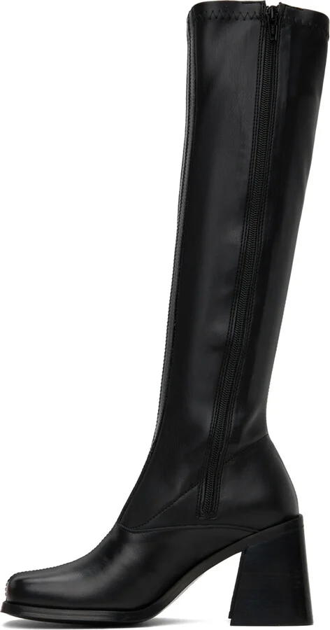 Justine Clenquet Black Eddie Boots - Image 3