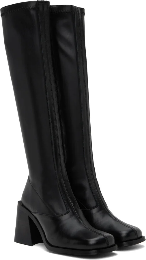 Justine Clenquet Black Eddie Boots - Image 4