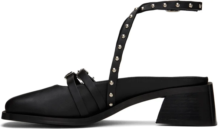 Justine Clenquet Black Eli Heels - Image 3