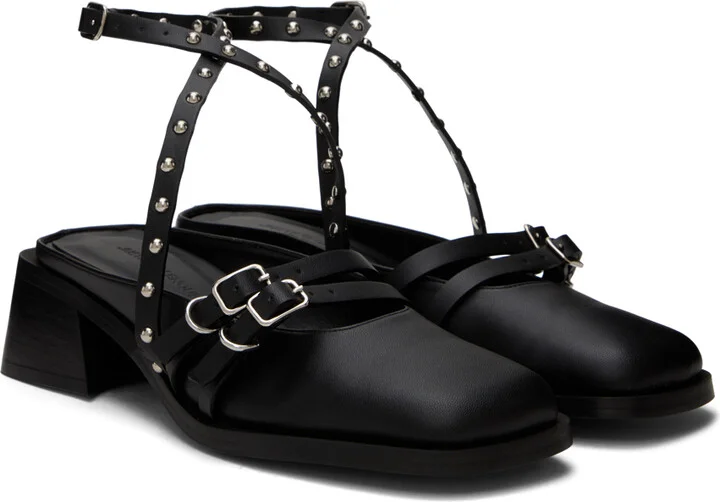 Justine Clenquet Black Eli Heels - Image 4