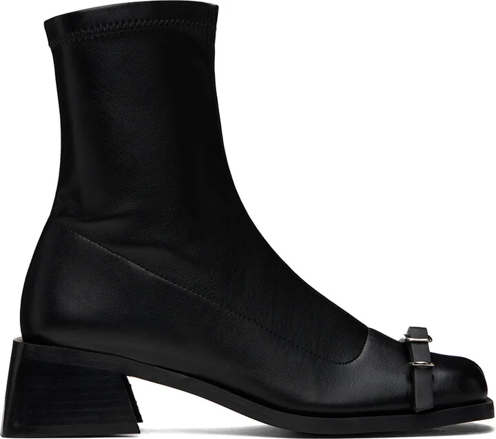 Justine Clenquet Black Janis Stretch Boots