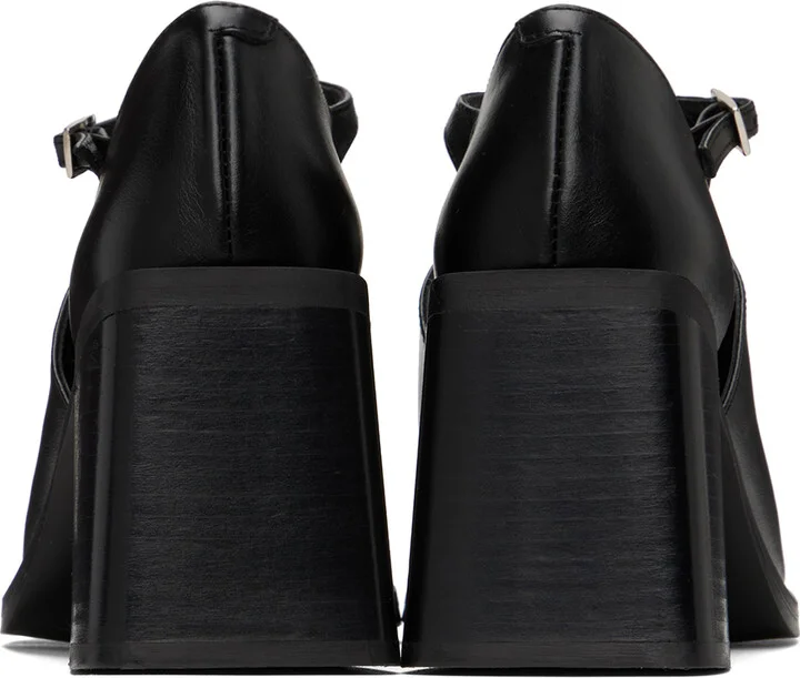 Justine Clenquet Black Kate Heels - Image 2
