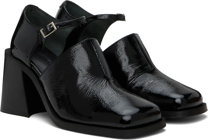 Justine Clenquet Black Kate Heels - Image 4
