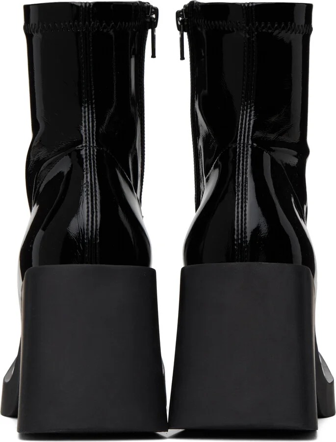 Justine Clenquet Black Lucy Boots - Image 2