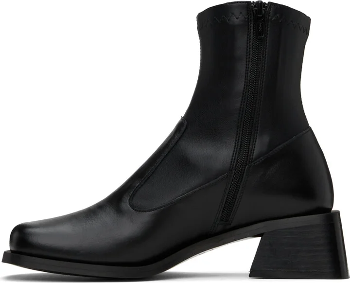 Justine Clenquet Black Nico Boots - Image 3