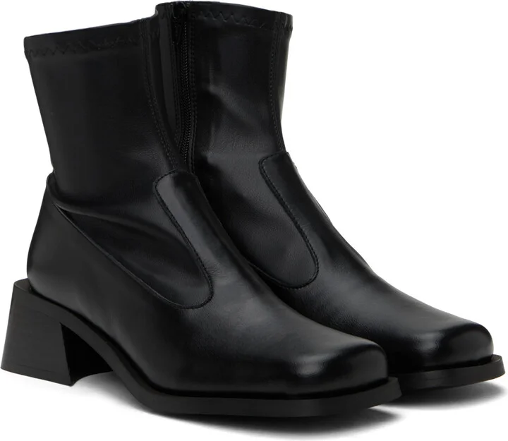 Justine Clenquet Black Nico Boots - Image 4
