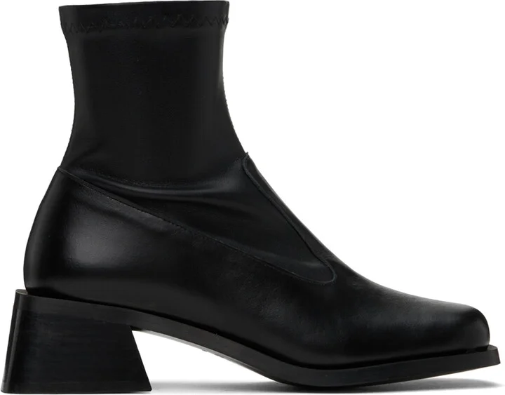 Justine Clenquet Black Nico Boots