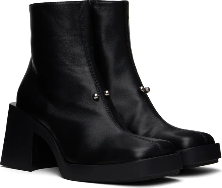 Justine Clenquet Black Raya Boots - Image 4