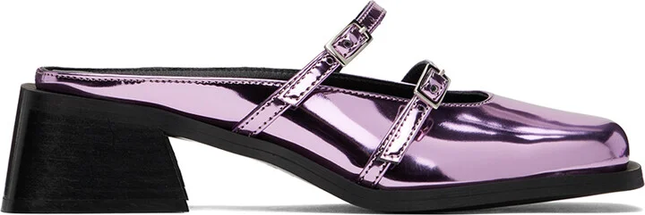 Metallic Pink Leathe