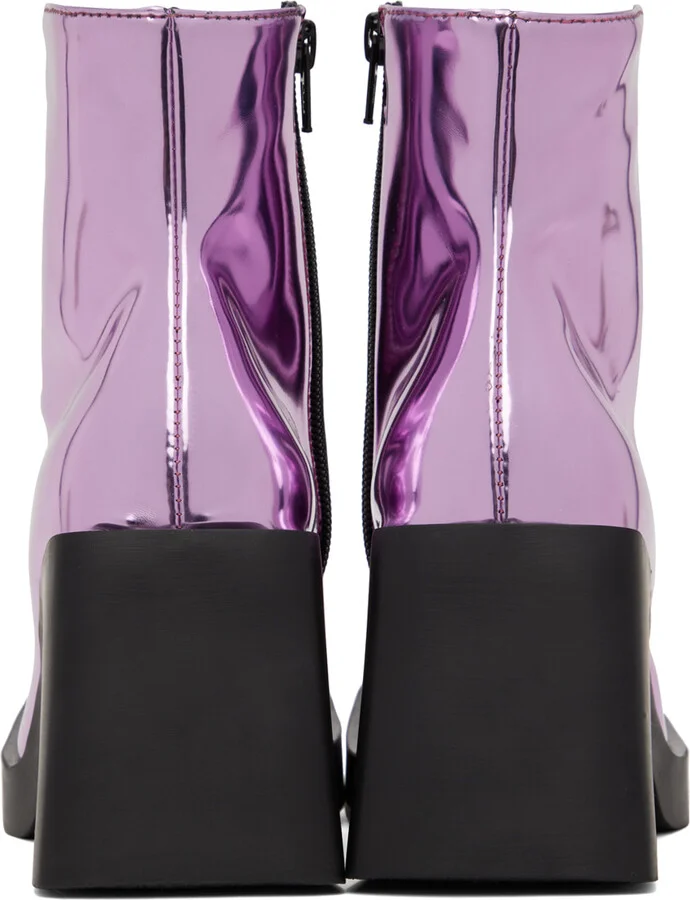 Justine Clenquet Pink Milla Boots - Image 2