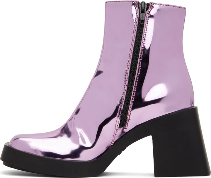 Justine Clenquet Pink Milla Boots - Image 3
