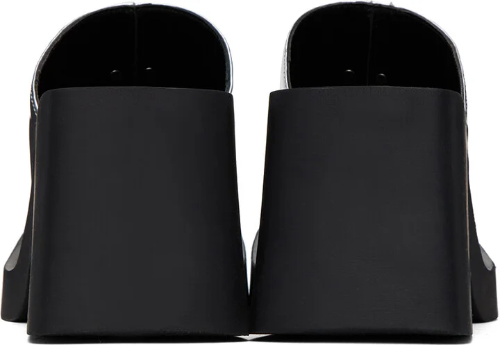 Justine Clenquet Silver Raya Mules - Image 2