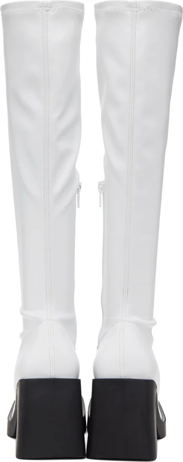 Justine Clenquet White Chloë Boots - Image 2