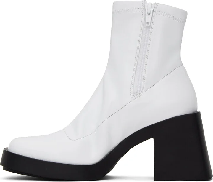 Justine Clenquet White Lucy Boots - Image 3
