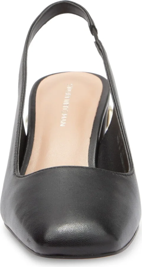 Jute 60 Block Heel Slingback Pump - Image 3