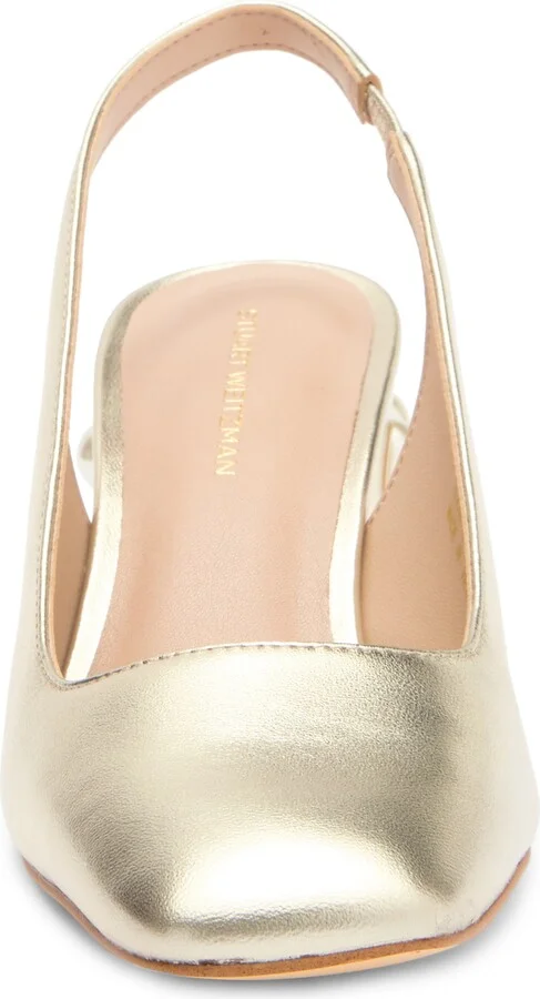 Jute 60 Block Heel Slingback Pump - Image 9