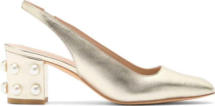 Jute 60 Block Heel Slingback Pump - Image 10
