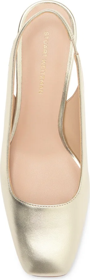 Jute 60 Block Heel Slingback Pump - Image 11