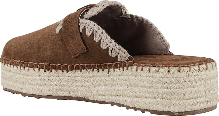 Jute Clog Plain Suede - Image 3
