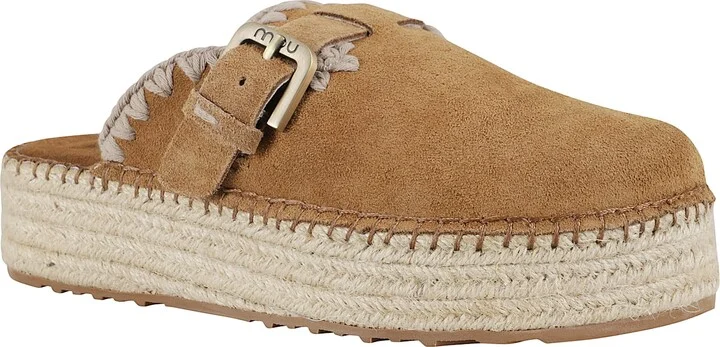 Jute Clog Plain Suede - Image 2