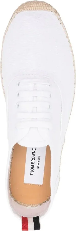 Jute-Sole Lace-Up Sneakers - Image 4