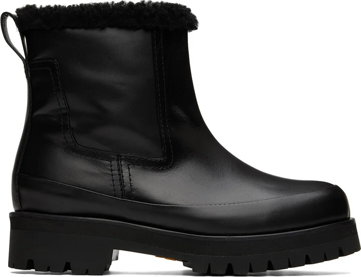 Juun.J Black Mustang Boots
