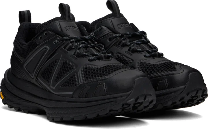 Juun.J Black Running Sneakers - Image 4