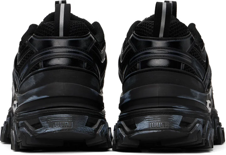 Juun.J Black Synthetic Sneakers - Image 2