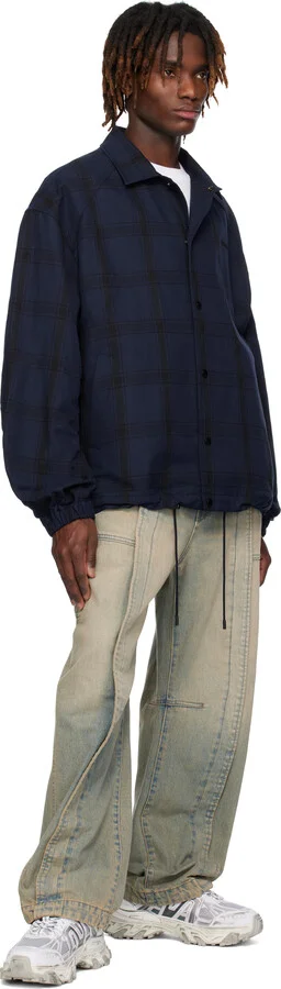 Juun.J White & Gray Synthetic Sneakers - Image 5