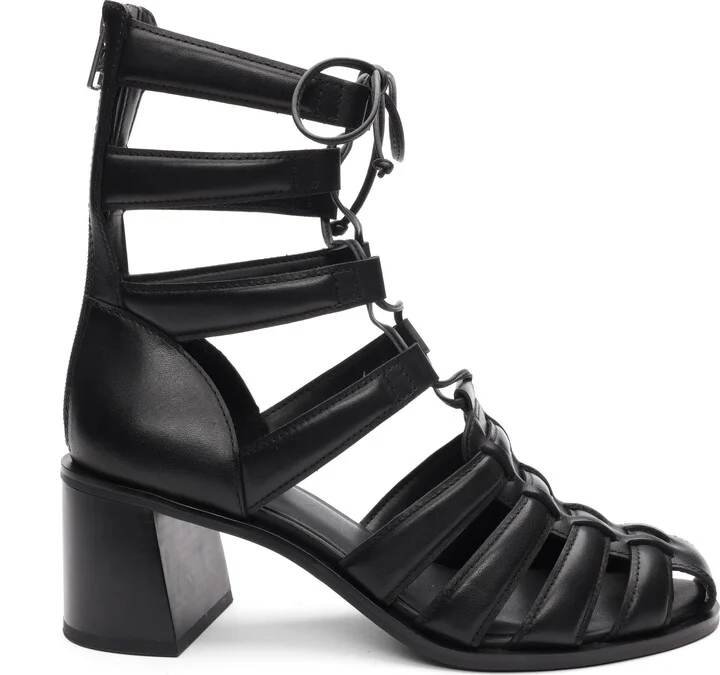 Juvia Lace-Up Gladiator Sandal - Image 3