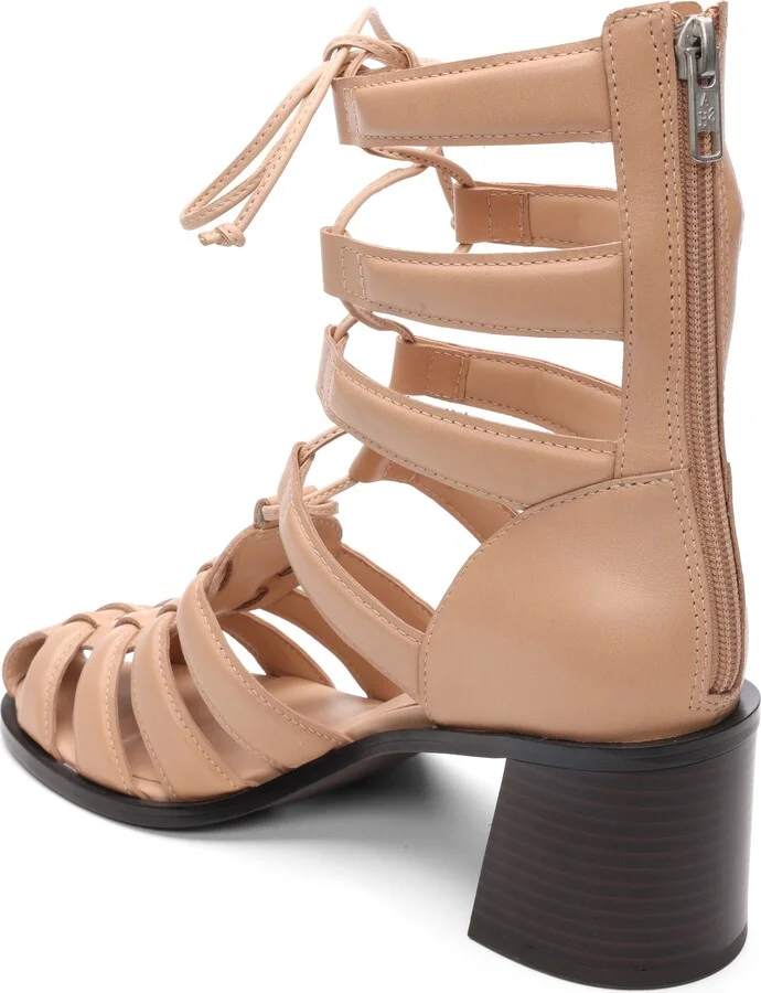 Juvia Lace-Up Gladiator Sandal - Image 9