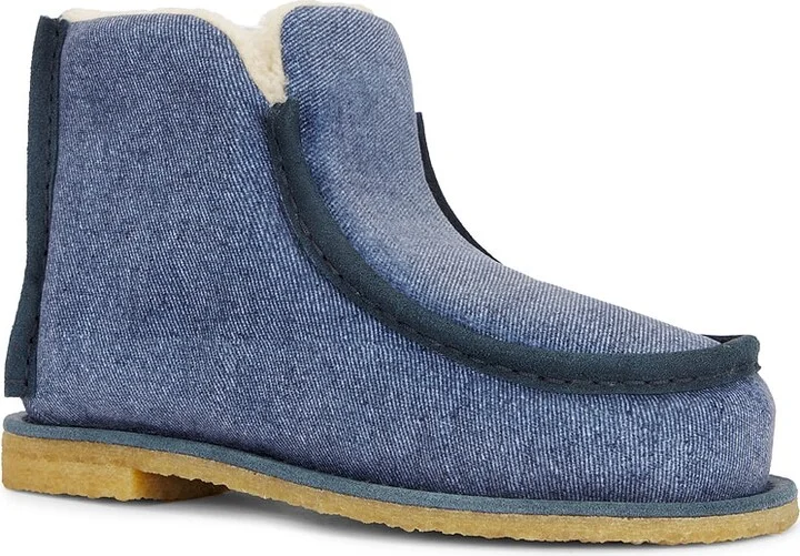 JW Anderson Ankle Boot in Navy - Image 2